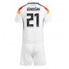 Deutschland Ilkay Gundogan #21 Heimtrikot EM 2024 Kurzarm (+ kurze hosen)